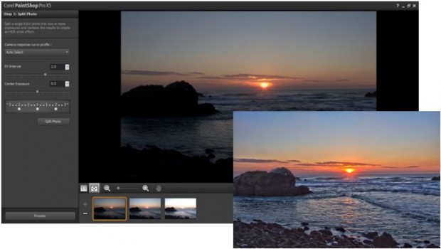 Corel Paintshop Pro X5 - RAW als HDR (Bild: Corel) 